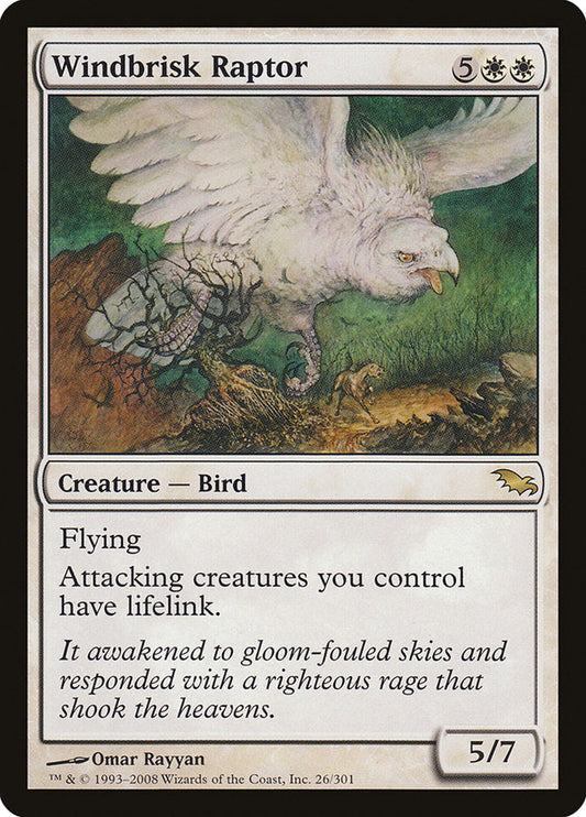Windbrisk Raptor [Shadowmoor] [Foil]
