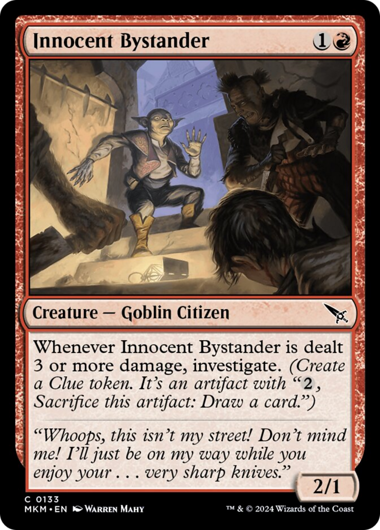 Innocent Bystander [Murders at Karlov Manor] [Foil]