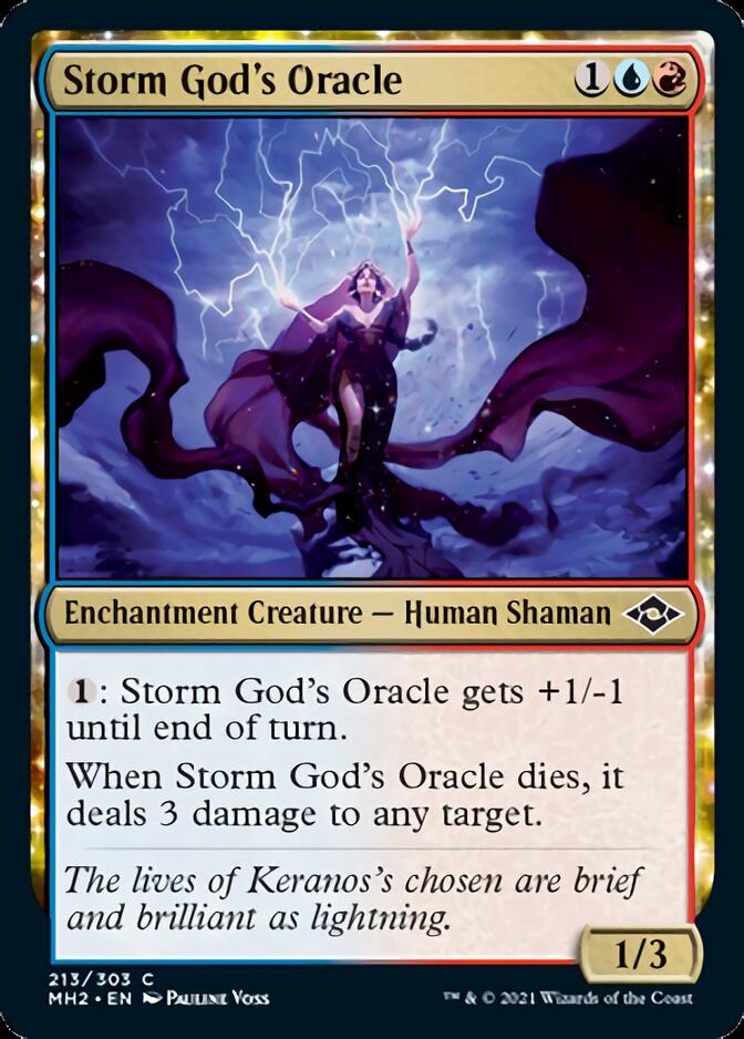 Storm God's Oracle [Modern Horizons 2] [Foil]