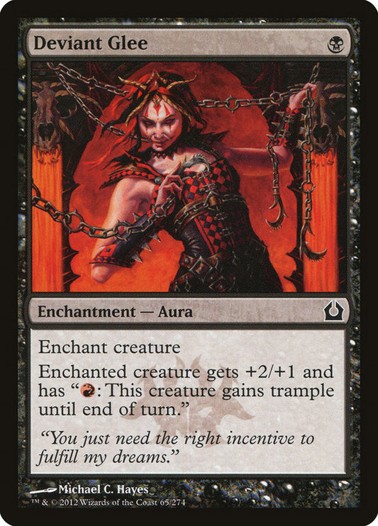 Deviant Glee [Return to Ravnica] [Foil]