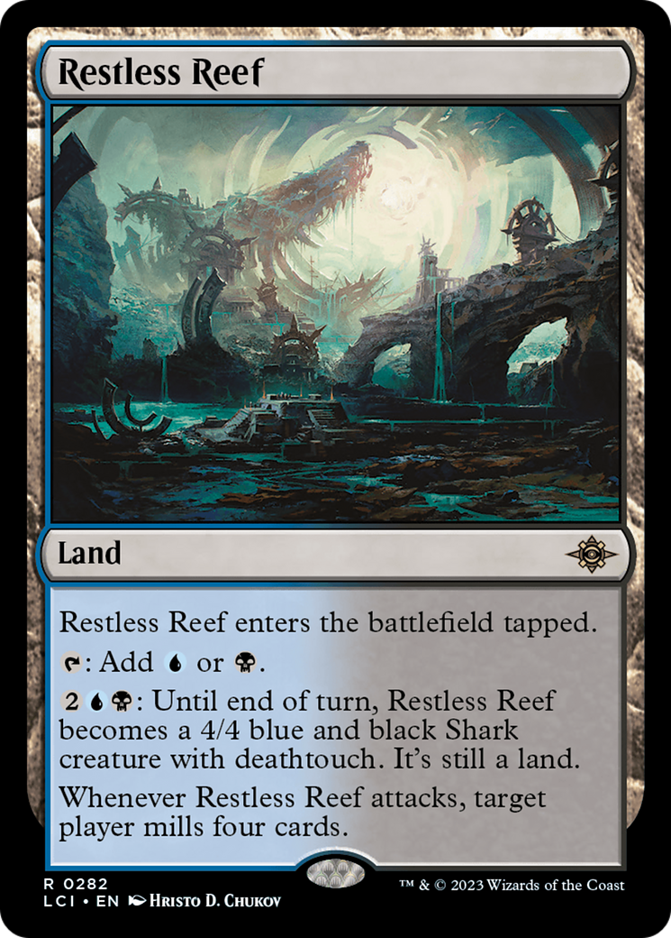 Restless Reef [The Lost Caverns of Ixalan] [Foil]