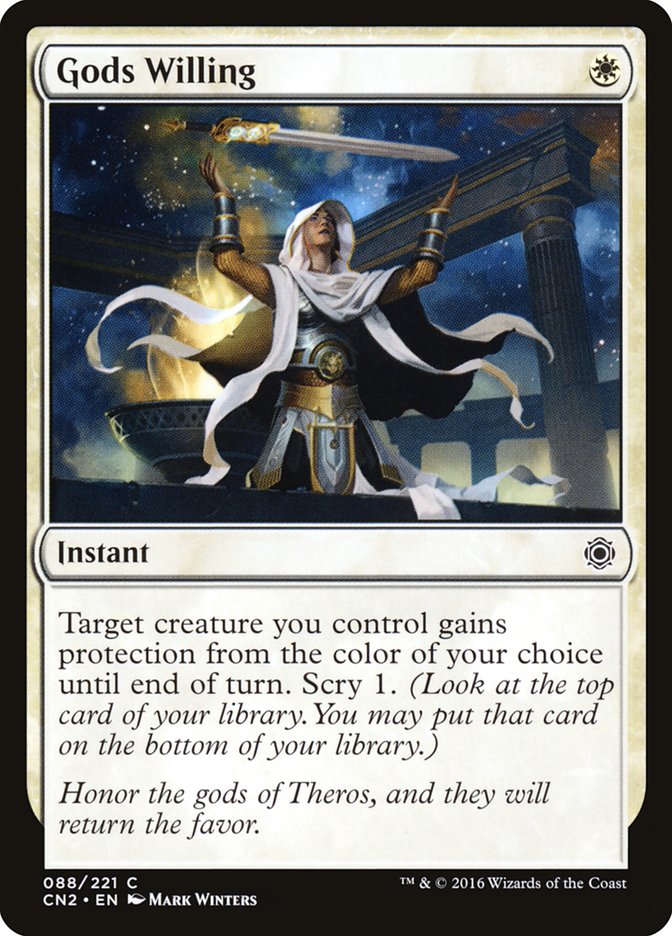 Gods Willing [Conspiracy: Take the Crown] [Foil]