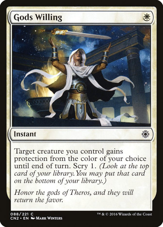 Gods Willing [Conspiracy: Take the Crown] [Foil]