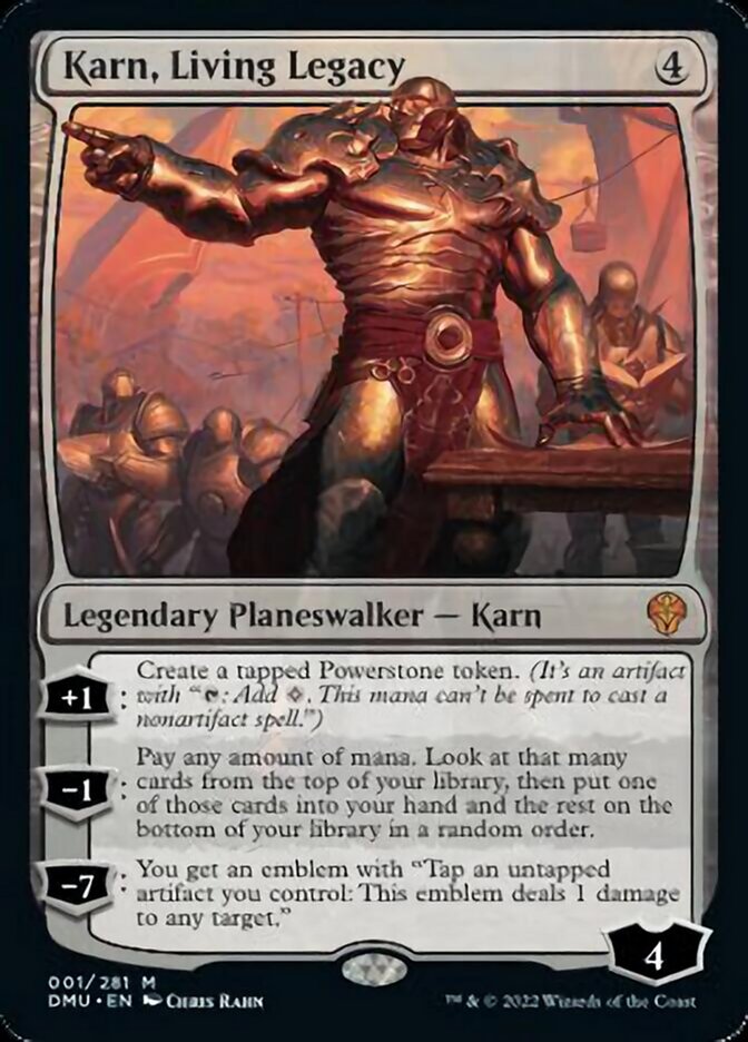 Karn, Living Legacy [Dominaria United] [Foil]