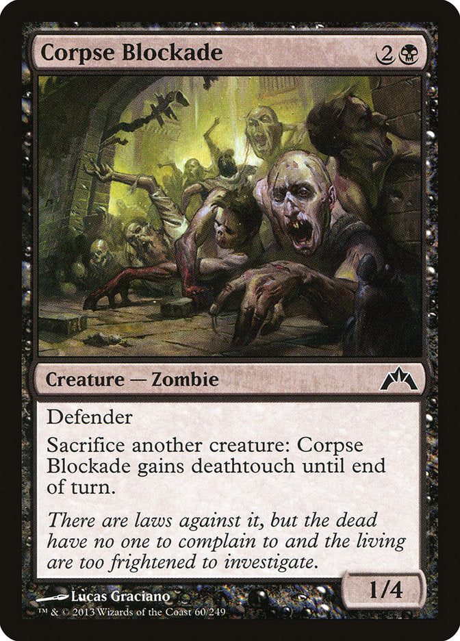 Corpse Blockade [Gatecrash] [Foil]