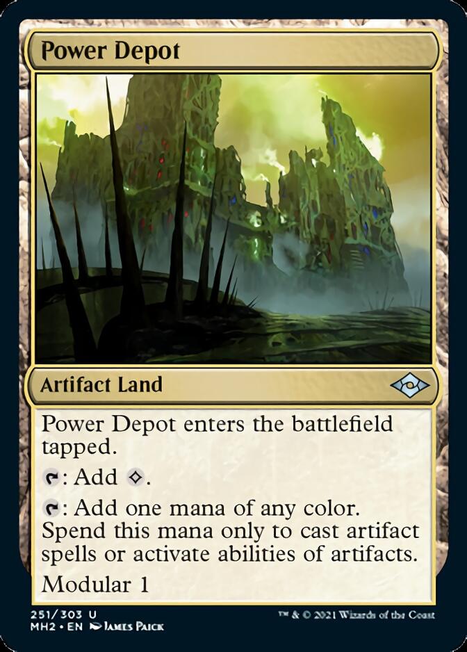 Power Depot [Modern Horizons 2] [Foil]