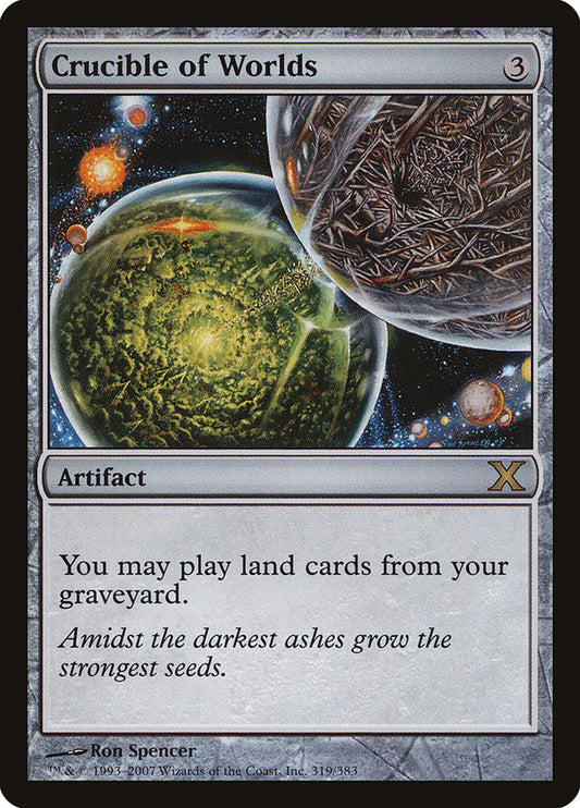 Crucible of Worlds [Tenth Edition] [Foil]