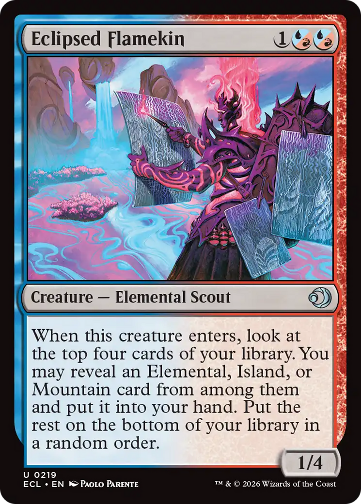Eclipsed Flamekin [Lorwyn Eclipsed] [Foil]