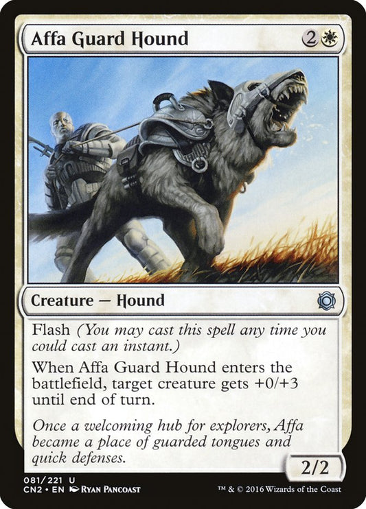 Affa Guard Hound [Conspiracy: Take the Crown] [Foil]