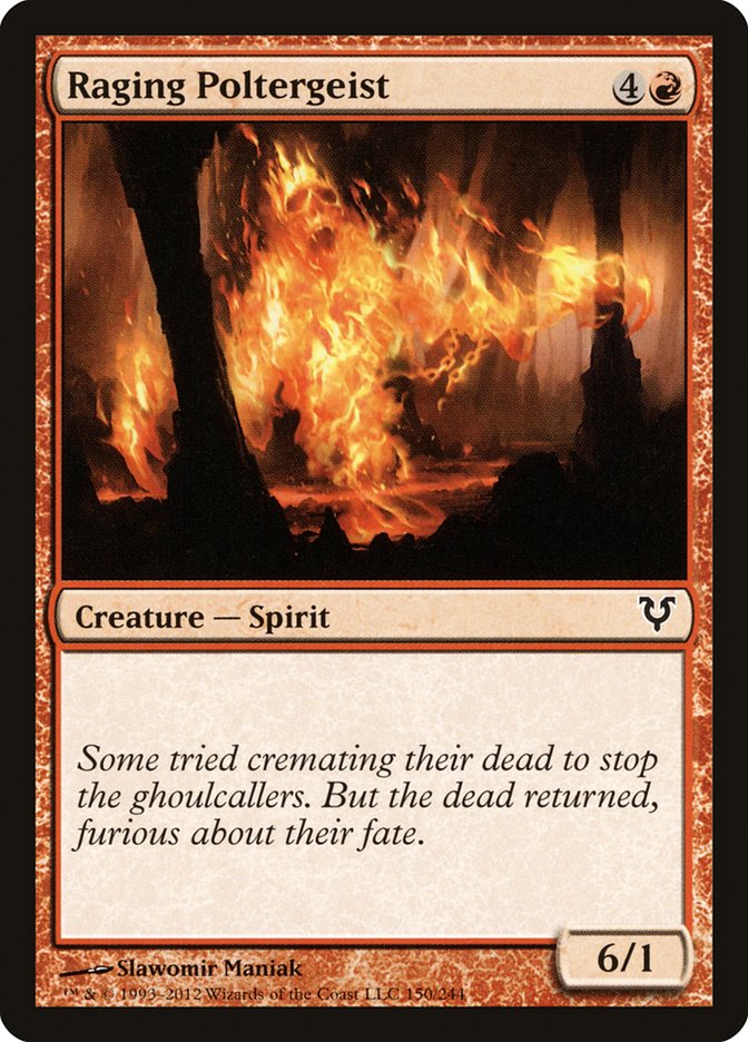 Raging Poltergeist [Avacyn Restored] [Foil]