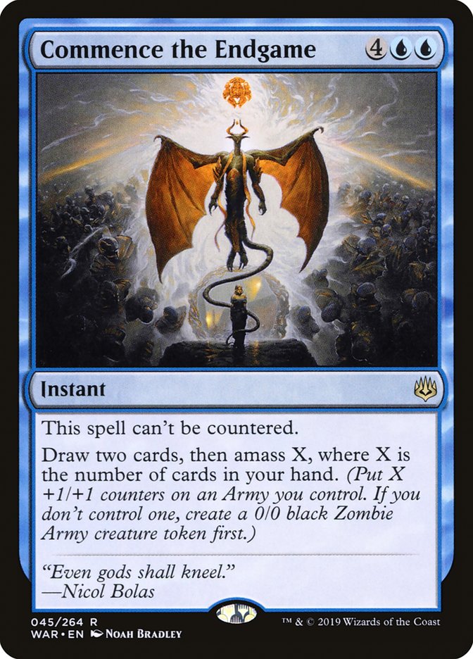 Commence the Endgame [War of the Spark] [Foil]