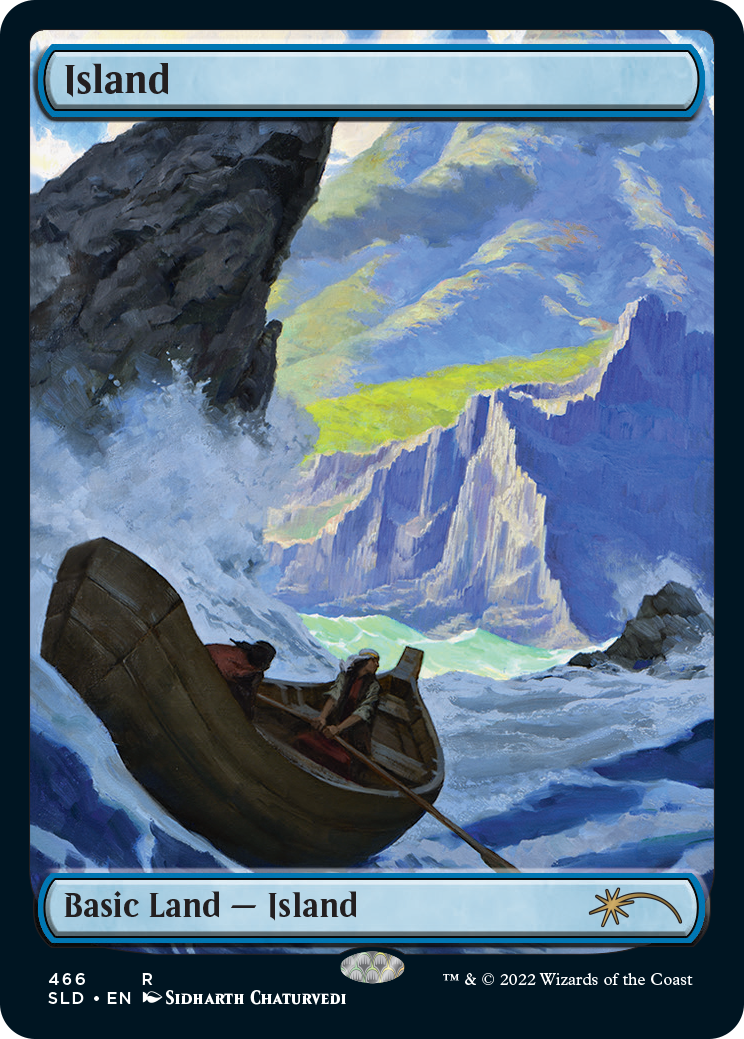 Island (466) [Secret Lair Drop Series] [Foil]