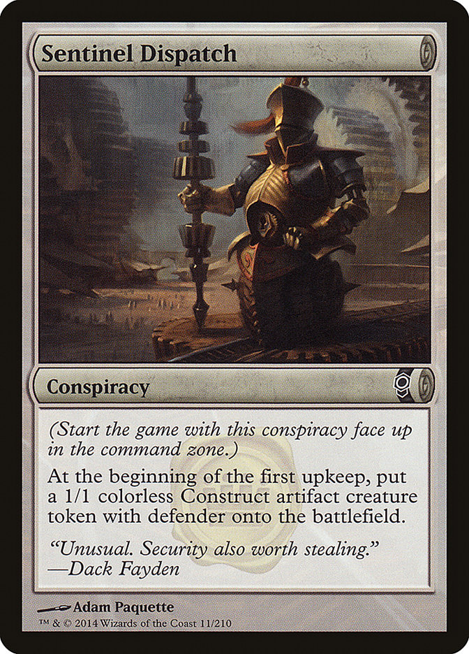 Sentinel Dispatch [Conspiracy] [Foil]