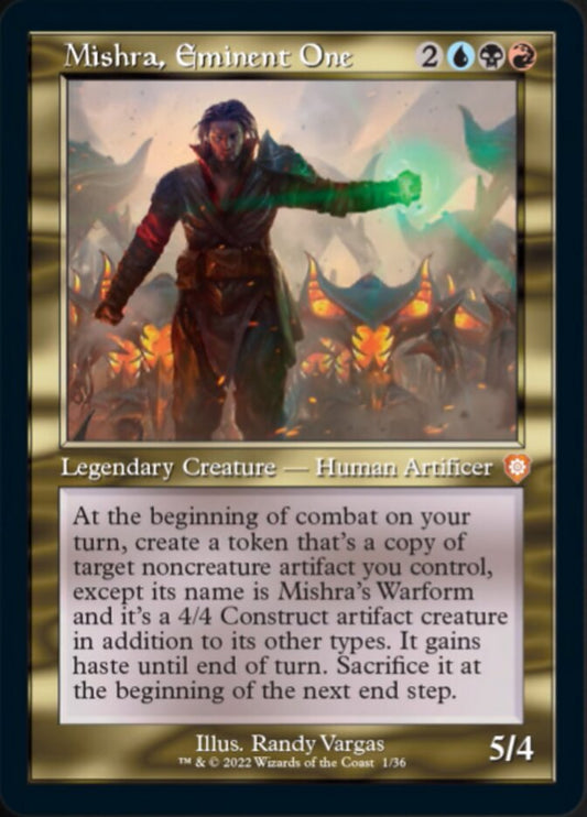 Mishra, Eminent One (001) (Retro) [The Brothers' War Commander] [Foil]
