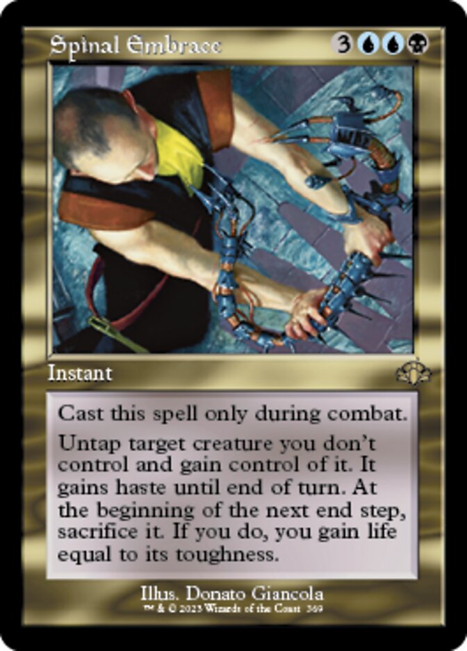 Spinal Embrace (Retro) [Dominaria Remastered] [Foil]