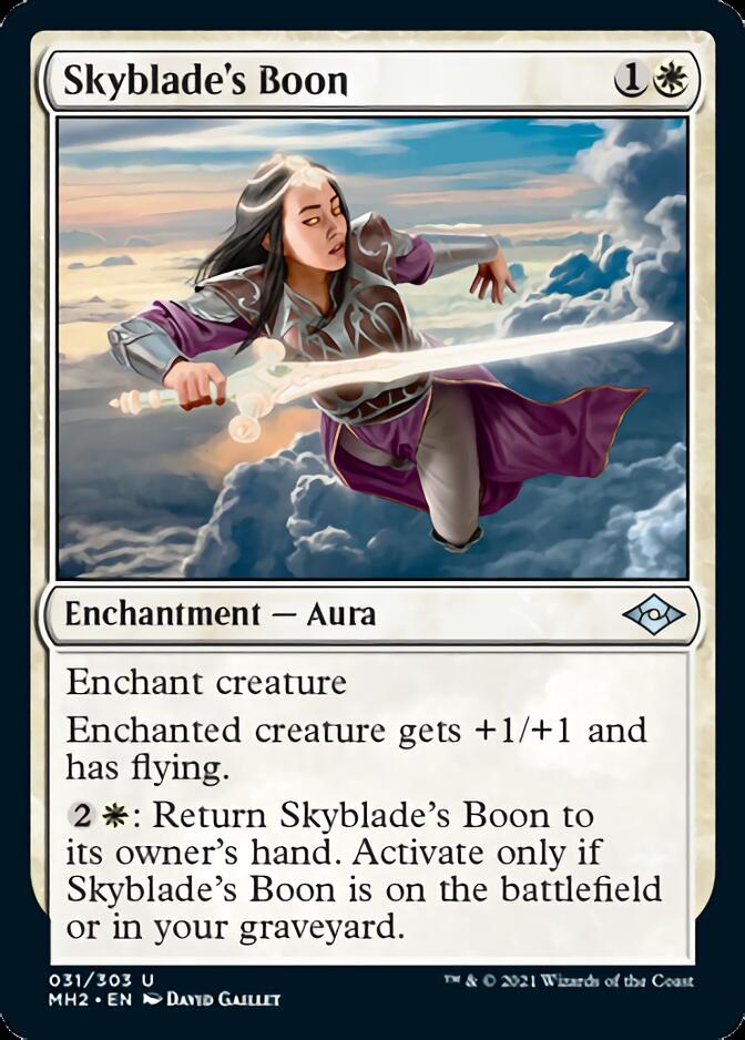 Skyblade's Boon [Modern Horizons 2] [Foil]