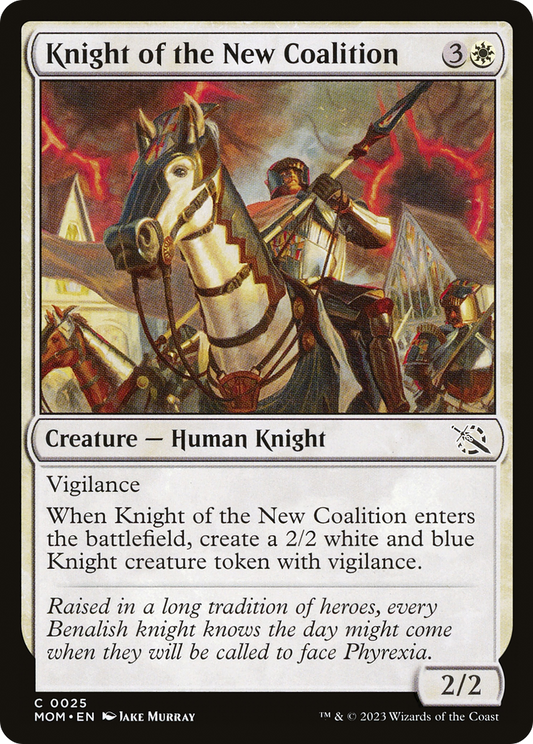 Knight of the New Coalition [March of the Machine] [Foil]