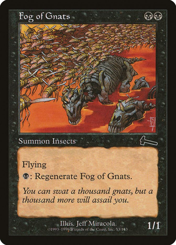 Fog of Gnats [Urza's Legacy] [Foil]