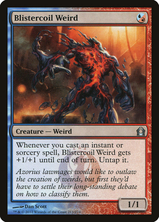 Blistercoil Weird [Return to Ravnica] [Foil]