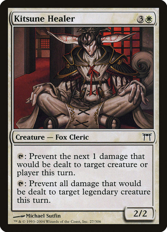 Kitsune Healer [Champions of Kamigawa] [Foil]