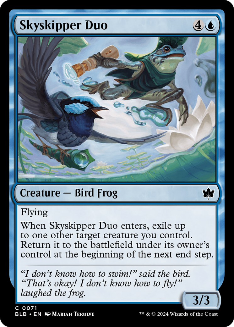 Skyskipper Duo [Bloomburrow] [Foil]