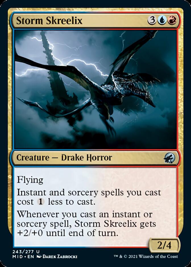 Storm Skreelix [Innistrad: Midnight Hunt] [Foil]