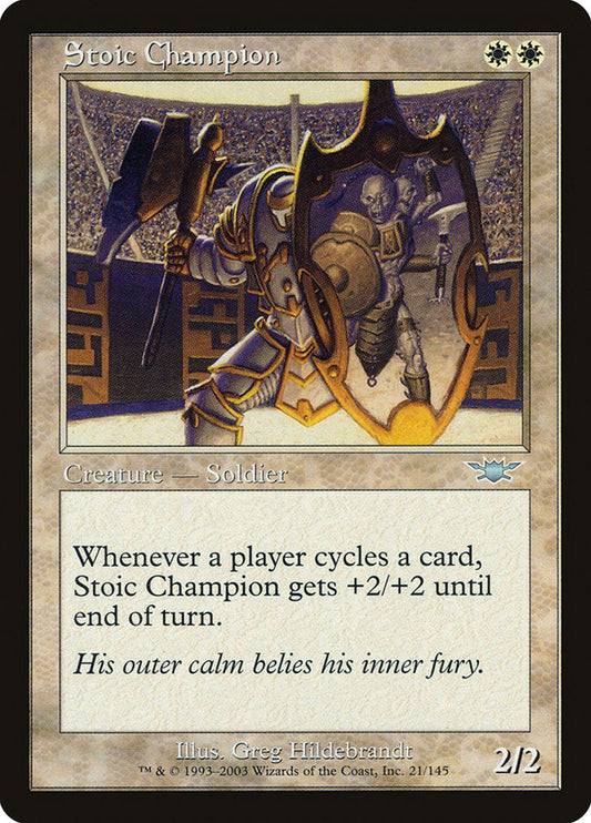 Stoic Champion [Legions] [Foil]