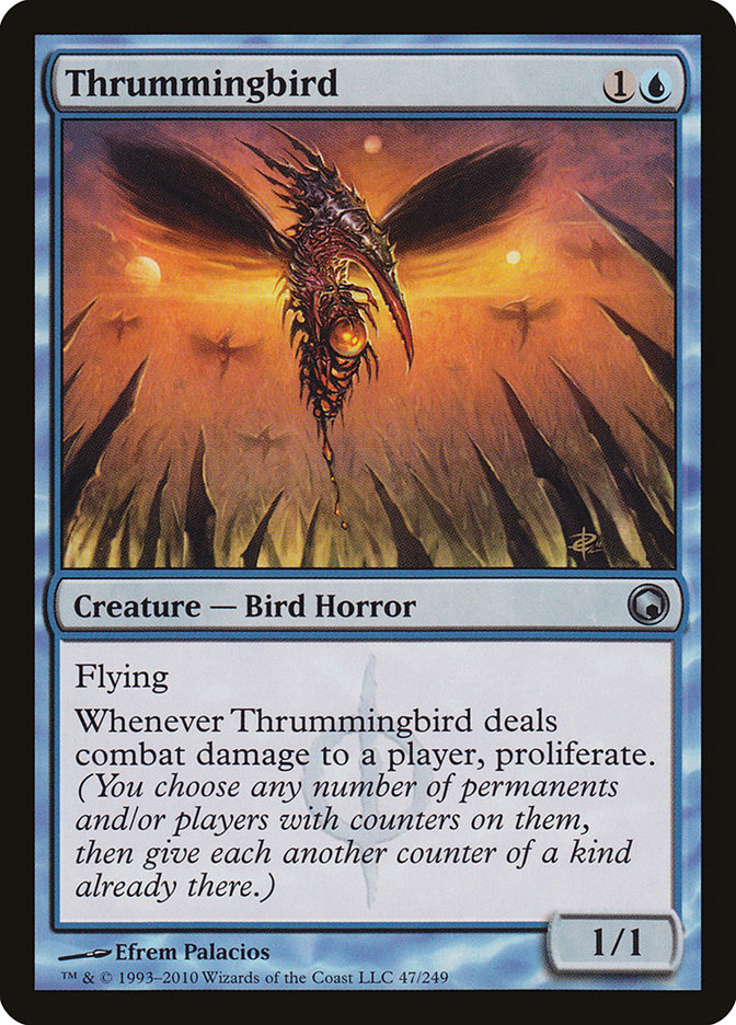 Thrummingbird [Scars of Mirrodin] [Foil]