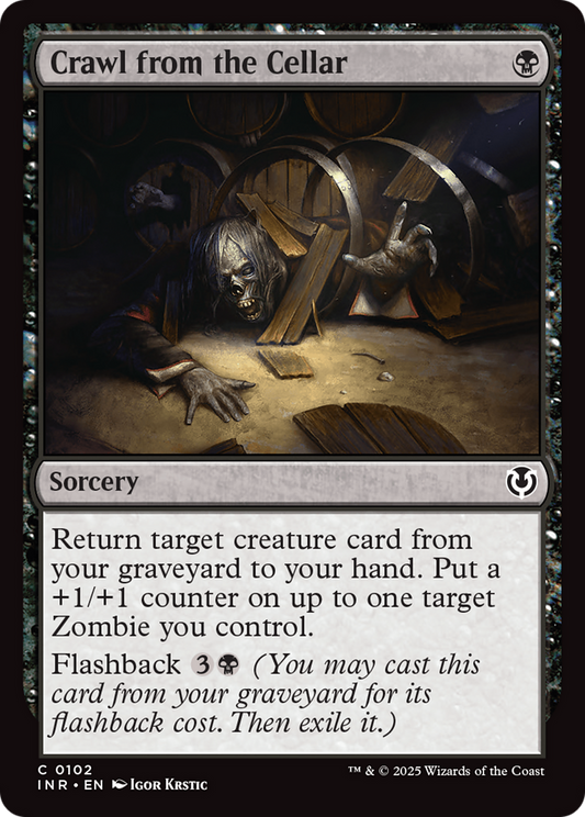 Crawl from the Cellar [Innistrad Remastered] [Foil]