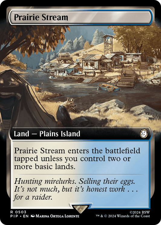 Prairie Stream (Extended Art) [Fallout] [Foil]