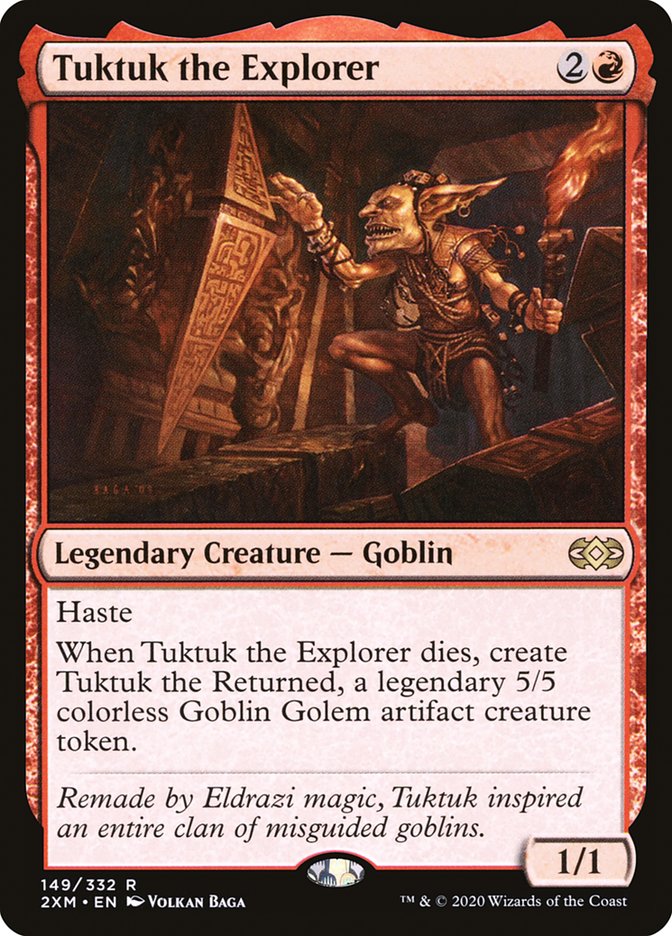 Tuktuk the Explorer [Double Masters] [Foil]