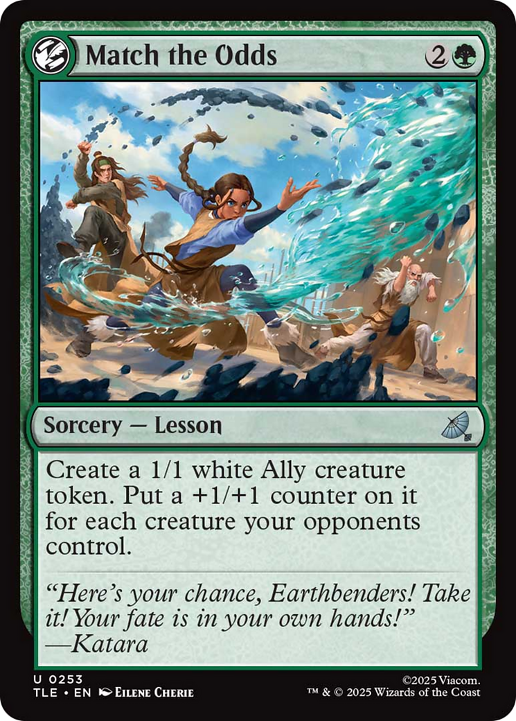 Match the Odds [Avatar: The Last Airbender: Eternal-Legal] [Foil]