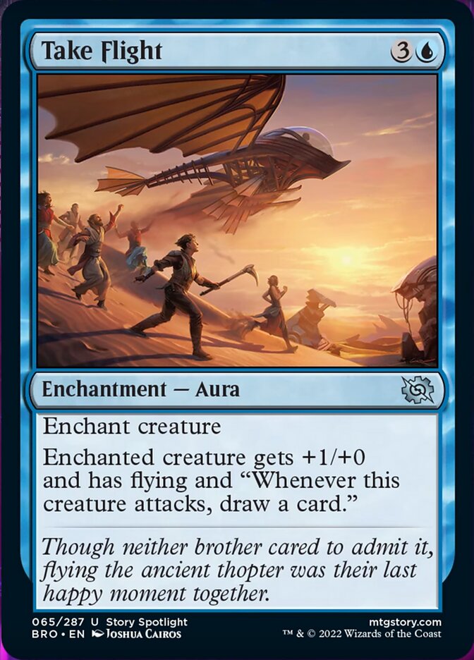 Take Flight [The Brothers' War] [Foil]