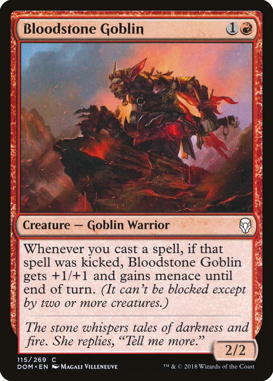 Bloodstone Goblin [Dominaria] [Foil]