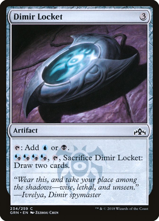 Dimir Locket [Guilds of Ravnica] [Foil]