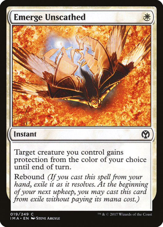 Emerge Unscathed [Iconic Masters] [Foil]