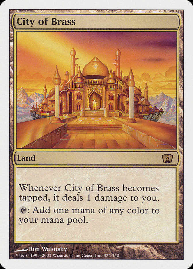 City of Brass [Eighth Edition] [Foil]