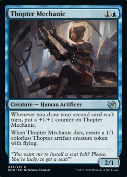 Thopter Mechanic [The Brothers' War] [Foil]
