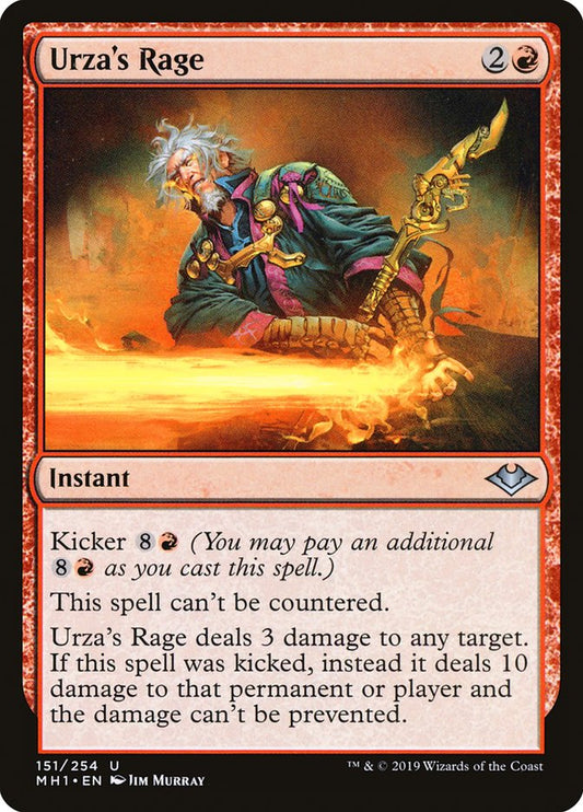 Urza's Rage [Modern Horizons] [Foil]