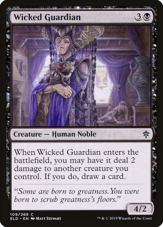 Wicked Guardian [Throne of Eldraine] [Foil]