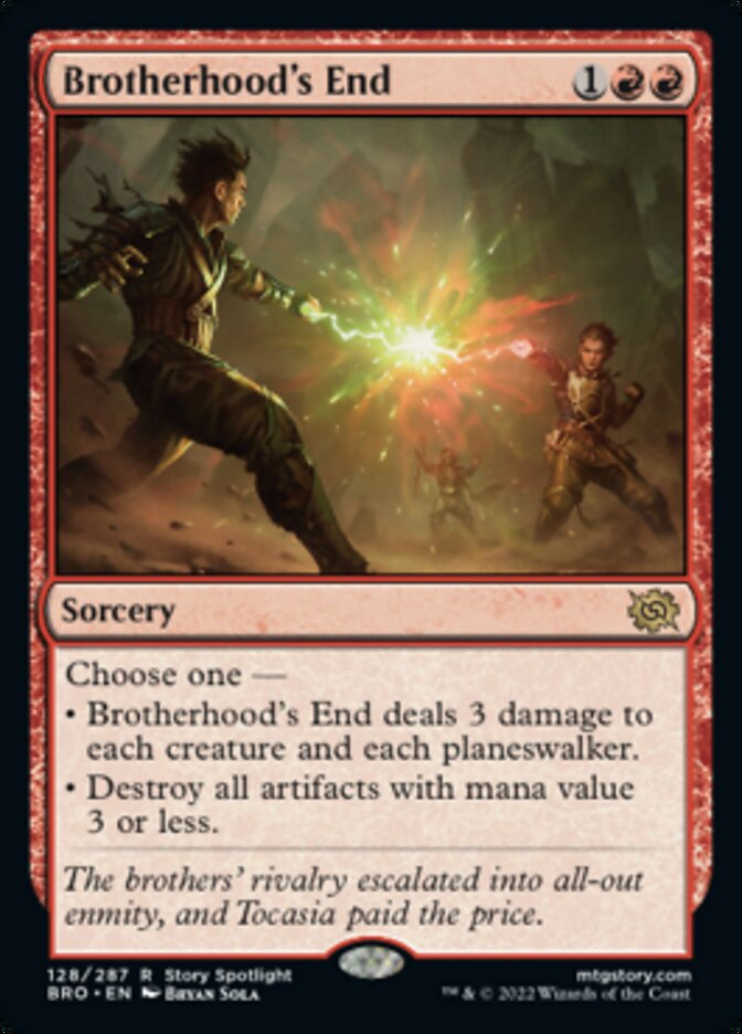 Brotherhood's End [The Brothers' War] [Foil]