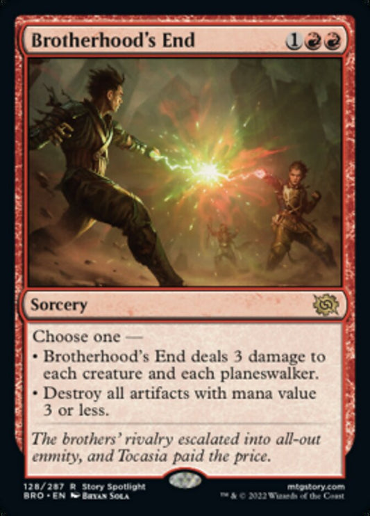 Brotherhood's End [The Brothers' War] [Foil]