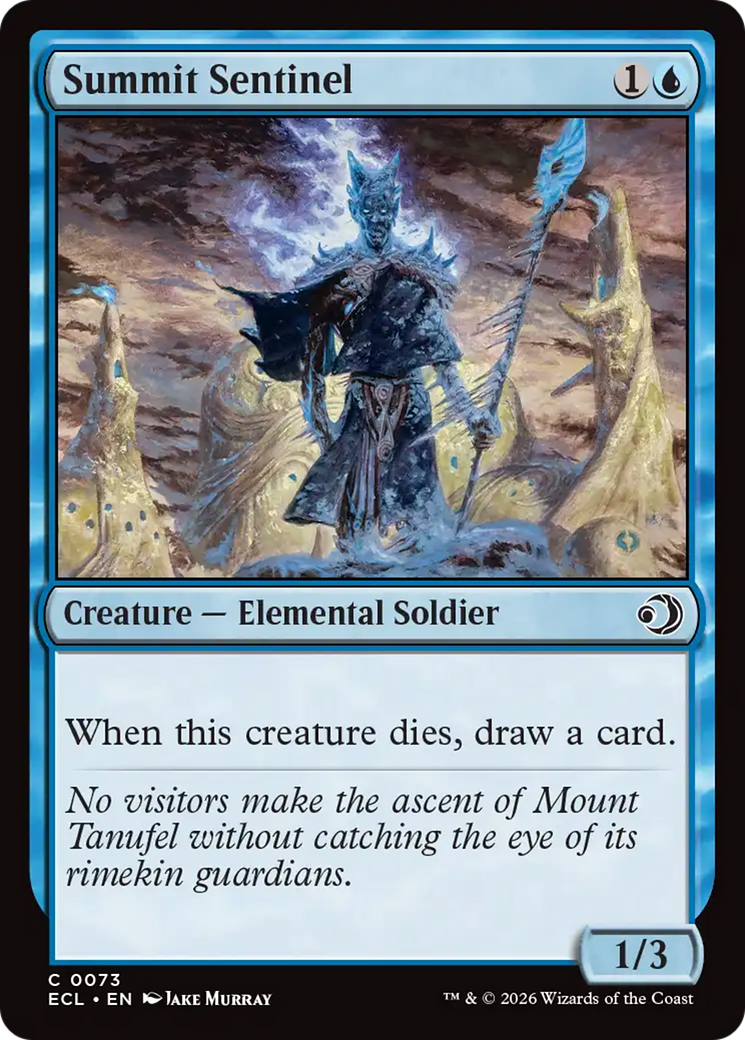 Summit Sentinel [Lorwyn Eclipsed] [Foil]