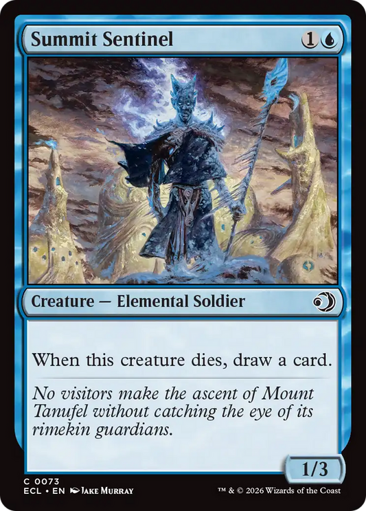 Summit Sentinel [Lorwyn Eclipsed] [Foil]
