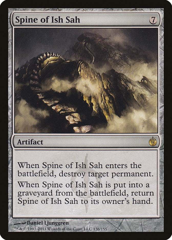 Spine of Ish Sah [Mirrodin Besieged] [Foil]