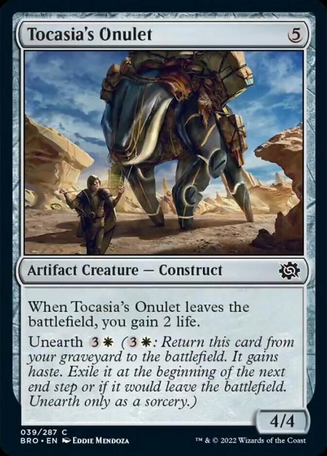 Tocasia's Onulet [The Brothers' War] [Foil]