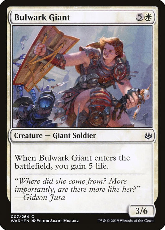 Bulwark Giant [War of the Spark] [Foil]