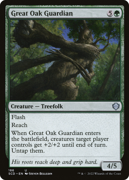 Great Oak Guardian [Starter Commander Decks]