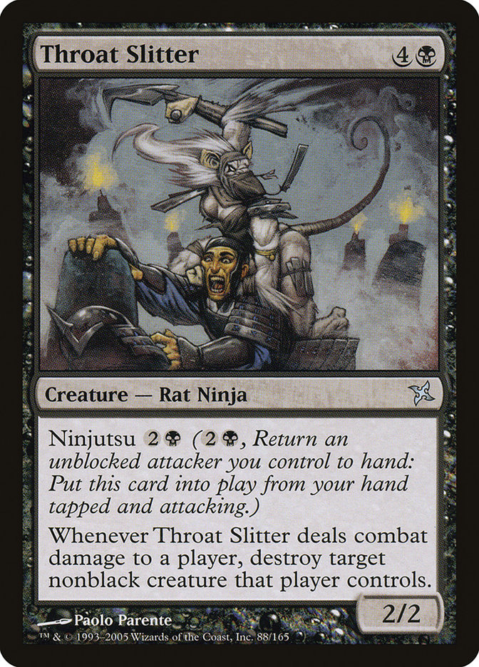 Throat Slitter [Betrayers of Kamigawa] [Foil]