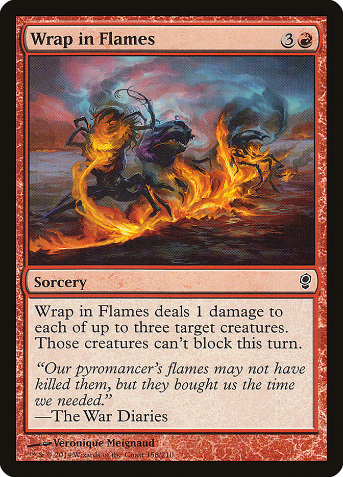 Wrap in Flames [Conspiracy] [Foil]